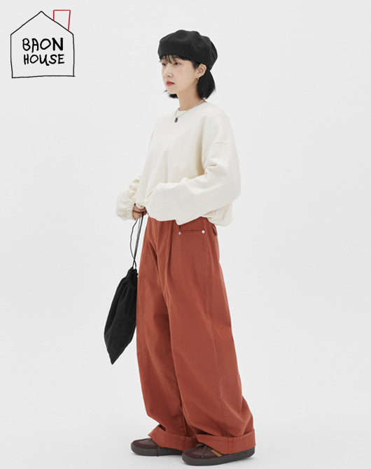 [1천장돌파][BAONHOUSE] Beju crop mtm (3color)